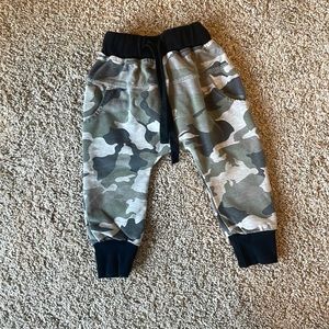 Little Bipsy Camo joggers